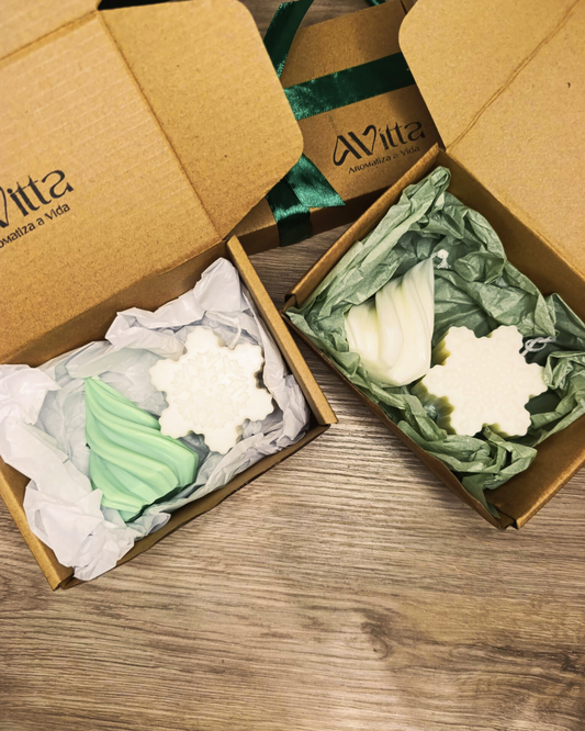 Pack Árvore de Natal + Floco de Neve